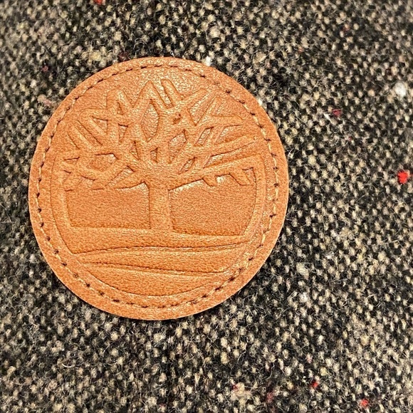 Timberland Tweed Adjustable Gray Baseball Hat Cap Patch Logo - Picture 7 of 10